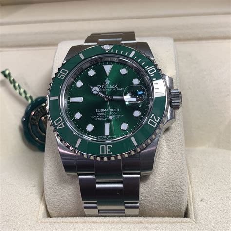 rolex submariner hulk rolex|rolex hulk price chart.